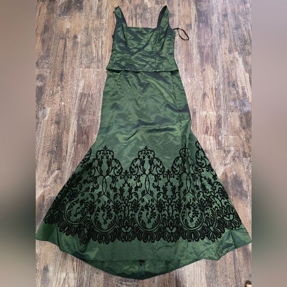 Scott McClintock Millenium 2000 Formal Prom Dress Y2K Vintage Evening Gown Party - Picture 3 of 7